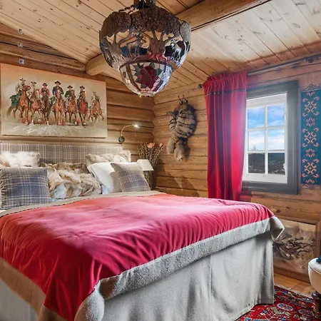 Horská chata Th587- Premium Ski-in Out In Trysil With Jacuzzi, Sauna 4 Bathrooms