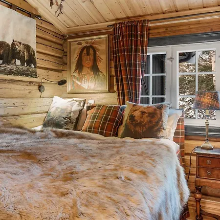 Horská chata Th587- Premium Ski-in Out In Trysil With Jacuzzi, Sauna 4 Bathrooms Innbygda